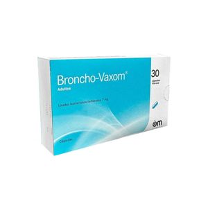 BRONCHO VAXOM ADULTOS CAPSULAS CAJA X 30 UNDS