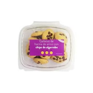 GALLETAS DUSHI ARROZ Y CHIPS ALGARROBO CAJA 150 G