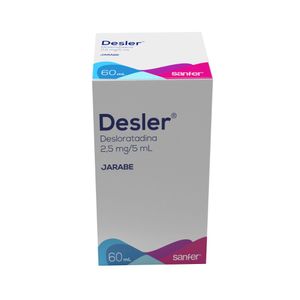 DESLER JARABE 2.5MG/5ML FRASCO 60 ML