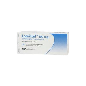 LAMICTAL (RG) TABLETAS 100 MG