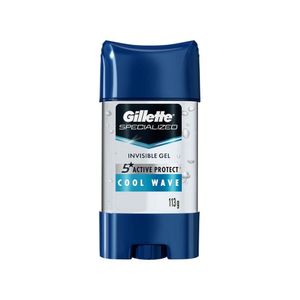 DESODORANTE GEL GILLETTE CLEAR CW BARRA 113 G