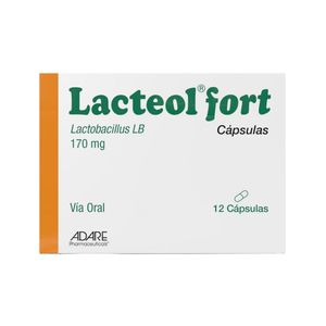 LACTEOL FORT CAPSULAS 170 MG CAJA X 12 UNDS