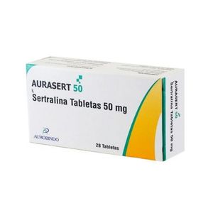 AURASERT TABLETA 50 MG CAJA X 28 UNDS