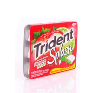TRIDENT SPLASH FRESA -LIMON FRACCION X 1 UND