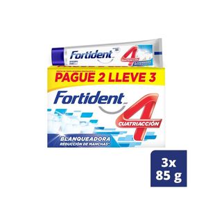 CREMA DENTAL FORTIDENT BLANQ MPK CAJA 3 X 85 G
