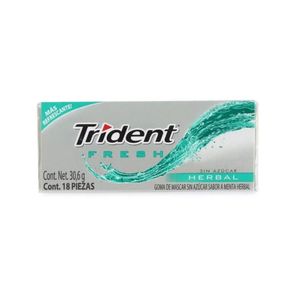 TRIDENT EVUP 30.6 G FRESH HERBAL FRACCION X 1 UND