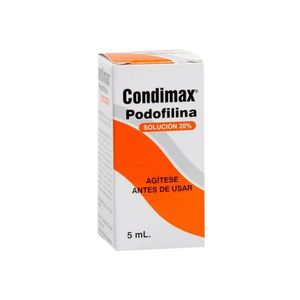 CONDIMAX PODOFILINA SOLUCION 20% CAJA 5 ML
