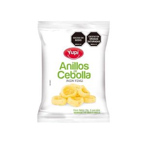 PASABOCAS YUPI ANILLOS DE CEBOLLA 21 G