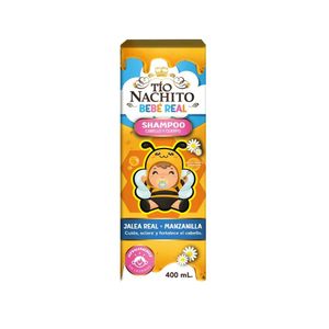 SHAMPOO TIO NACHITO JALEA REAL+MANZANILLA CAJA 400 ML