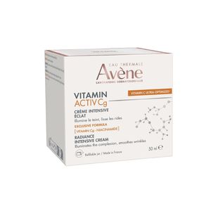 AVENE VITAMIN ACTIV CG CREMA INTENSIVA ILUMINADORA FRASCO 50 ML