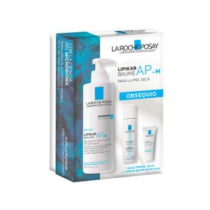 PACK LA ROCHE POSAY LIPIKAR BAUME AP+M 400ML + AGUA TERMAL 50ML + LIPIKAR BAUME AP+M CAJA