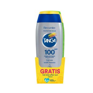 BLOQUEADOR SPF100 TANGA+GRATIS GEL AFTER FRASCO 130 ML +130 ML