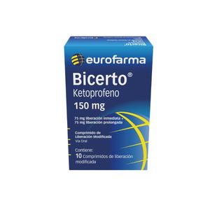 BICERTO TABLETA 150 MG CAJA X 10 UNDS