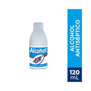 ALCOHOL ANTISEPTICO JGB BOTELLA 120 ML