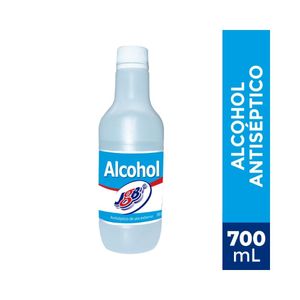 ALCOHOL ANTISEPTICO JGB BOTELLA 700 ML