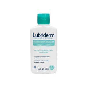 CREMA LUBRIDERM HUMECTACION DELICADA FRASCO 120 ML