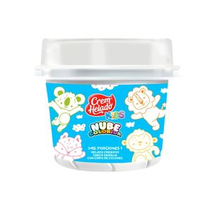 HELADO CREM HELADO KIDS NUBE COLORIDA VASO 54 G
