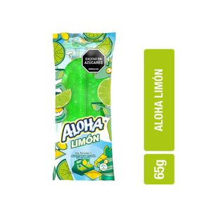 PALETA ALOHA CREM HELADO LIMON BOLSA 65 G