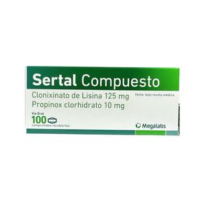 SERTAL COMPUESTO COMPRIMIDOS