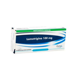 LAMOTRIGINA (CONVENIO) (RG) T. EFERVESCENTES 100 MG