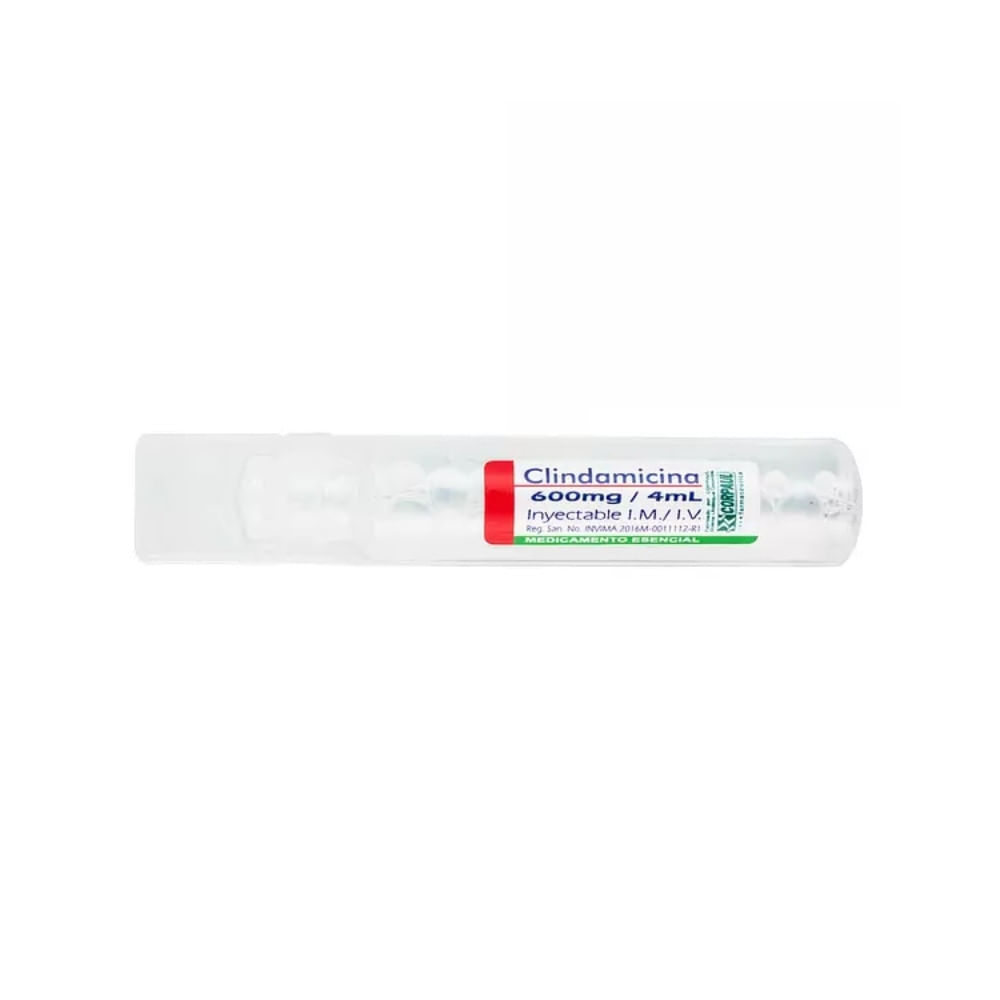 CLINDAMICINA CORPAUL SOLUCION INYECTABLE 600 MG/4 ML X 1 UND - Farmaci ...