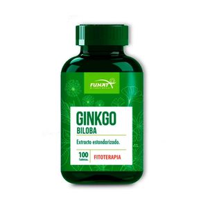 GINKGO BILOBA FUNAT TABLETAS FRASCO X 100 UNDS