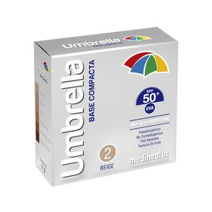 UMBRELLA BEIGE 2 BASE COMPACTA SPF 50 CAJA 11 G
