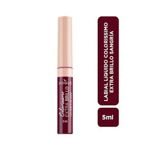 LABIAL LIQUIDO VOGUE COLORISS EXTRA BRILLO SANGRIA TUBO 5 ML