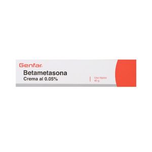 BETAMETASONA GENFAR CREMA 0.05 % CAJA 40 G