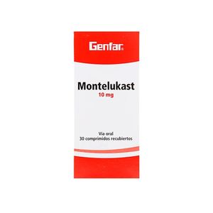 MONTELUKAST GENFAR TABLETAS 10 MG