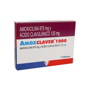 AMOXCLAVER 1000 TABLETAS