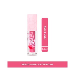 BRILLO LABIAL MAYBELLINE LIFTER PLUMP GLOSS PINK STING TUBO 5.4 ML