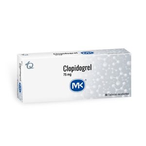 CLOPIDOGREL MK(RG) TABLETAS 75 MG