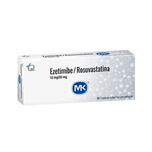 ROSUVASTATINA /EZETIMIBE MK TABLETAS 20/10 MG