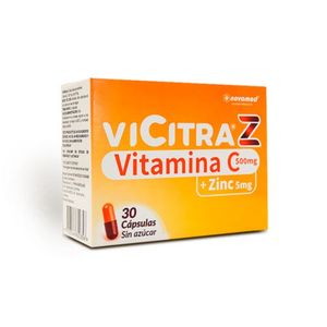 VICITRA Z CAPSULAS 500/5 MG