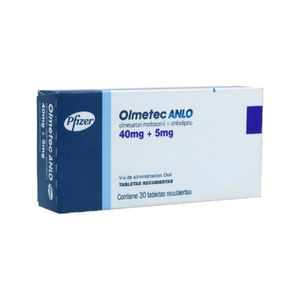 OLMETEC ANLO COMPRIMIDOS 40/5 MG