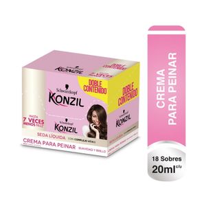 CREMA DE PEINAR KONZIL SEDA LIQUIDA 20 ML