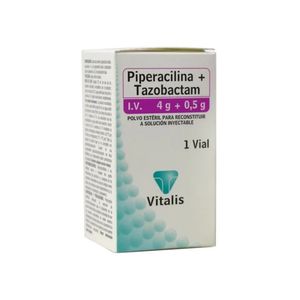 PIPERACILINA+TAZOBACTAM POLVO PARA INYECTABLE CAJA 4.5 G