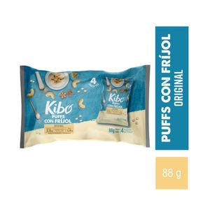 PUFFS FRIJOL KIBO ORIGINAL X4 BOLSA 88G