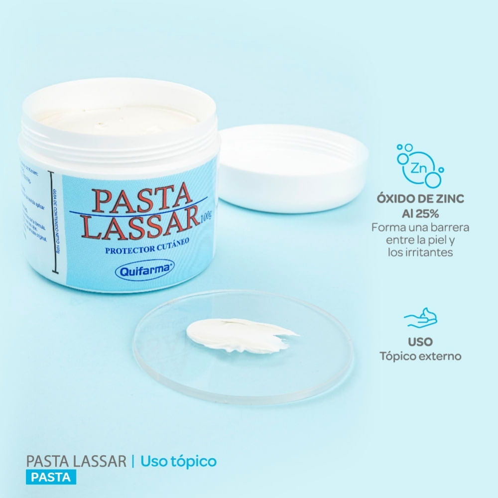 PASTA LASSAR CREMA POTE 100 G - Farmacia Pasteur - Medicamentos Y ...