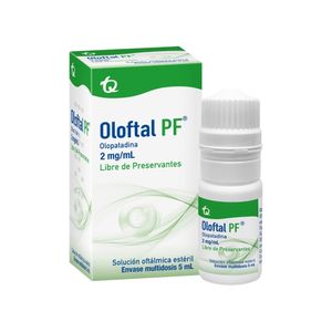 OLOFTAL PF SOLUCION OFTALMICA 0.2 % FRASCO 5 ML