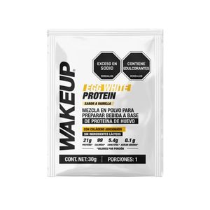 WAKEUP EGG WHITE PROTEIN VAINILLA SACHET 30 G