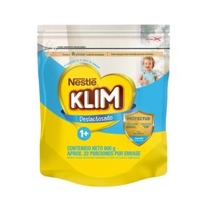 KLIM 1+ DESLACTOSADO POLVO BOLSA 800 G