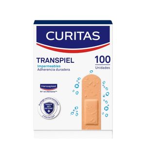 CURITAS VENDITAS TRANSPIEL CAJA X 100 UNDS