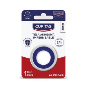 ESPARADRAPO BLANCO 4,5 M X 2,5 CM CAJA X 1 UND