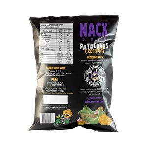 NACK CREW PATACONES AJO BOLSA 100 G