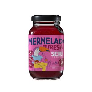 MERMELADA FRESA SERI FOODS SIN AZUCAR FRASCO 250 G