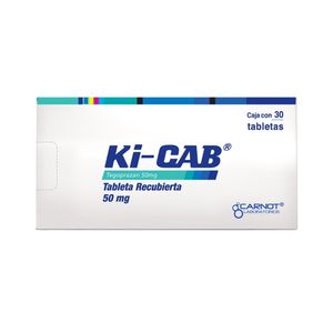 KI-CAB TABLETAS 50 MG CAJA X 30 UNDS