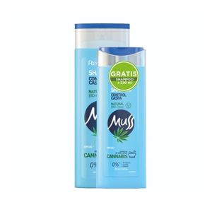 SHAMPOO CONTROL CASPA MUSS 400 ML GTS SH 220 ML PREPACK X 1 UND