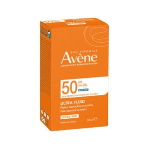 AVENE ULTRA MAT FLUIDO SPF 50+ FRASCO 50 ML